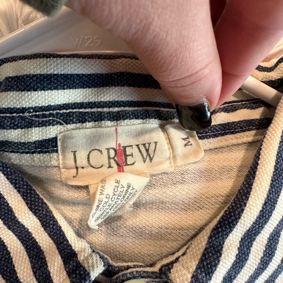 Vintage J. Crew Oarsman Striped Polo Size Medium - Picture 7 of 7